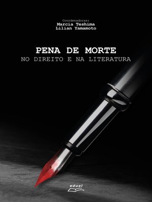 cover image of Pena de morte no direito e na literatura